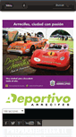 Mobile Screenshot of deportivoarrecifes.com